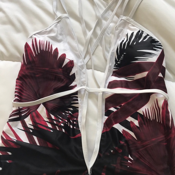 Sexy one piece us size 12. NWOT - Picture 2 of 6